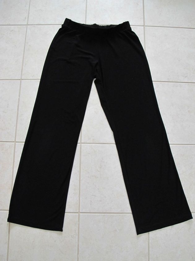 Japanese Weekend Black Maternity Wide Leg Pants  