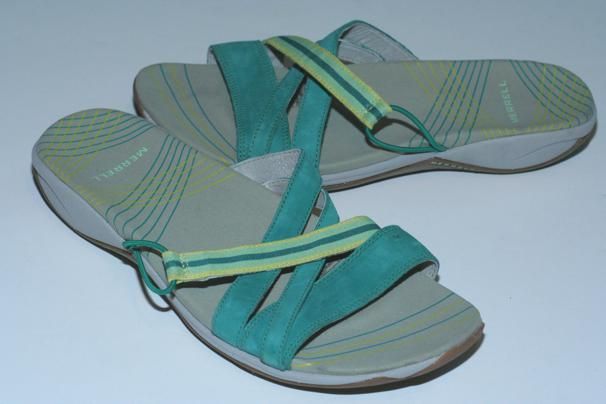 New Womens Merrell Acacia Slides Sandals Shoes Size 7 US M EUR 37.5 
