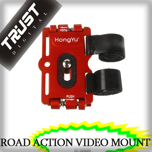 Bicycle Camera Road Action Video Mount Tripod Metal Red  