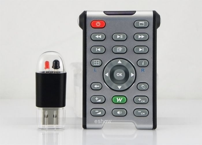 Wireless IR USB Multimedia Computer PC Remote Control  