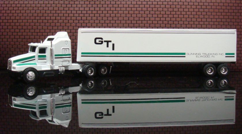   TRUCKING INC. Elwood, IN. Tractor trailer by ERTL (Heavy Die cast