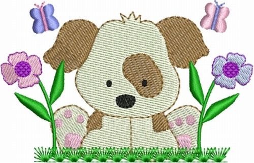 Cute Puppy Dogs Machine Embroidery Designs CD Set  