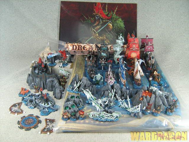 25mm Warhammer Scenery WDS painted Dreadfleet c39  