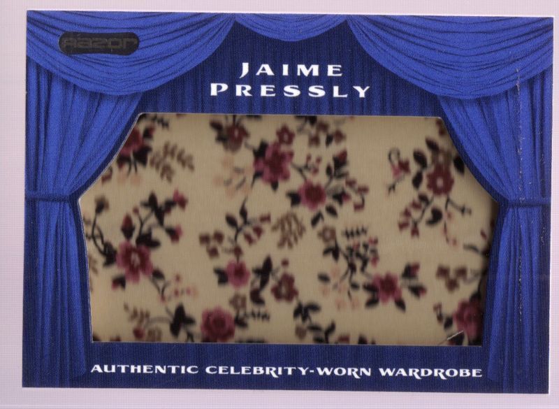 JAIME PRESSLY 2010 Razor CELEBRITY WORN WARDROBE SW32  