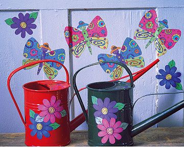 WALLIES KP Kids Butterfly Garden 25 Wallpaper Cutouts  