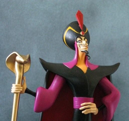 DISNEYS ALADDIN   JAFAR   PRO PAINTED RARE RESIN MODEL  