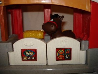 Huge Lot Fisher Price Little people House Farm Barn Animals  