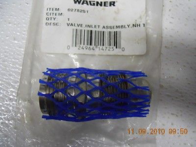 WAGNER VALVE INLET ASSEMBLY NH 0278251  