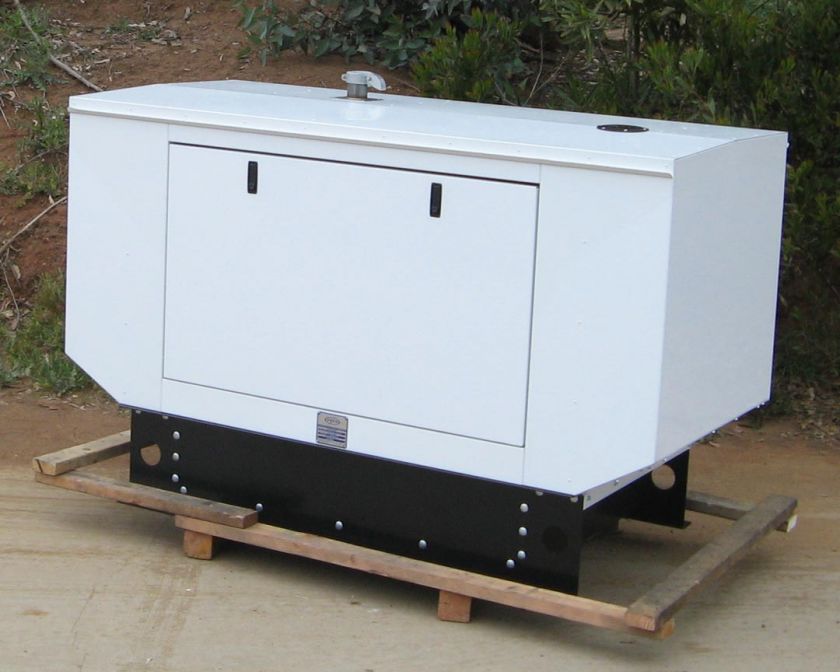 larger view isuzu diesel generator enclosed image