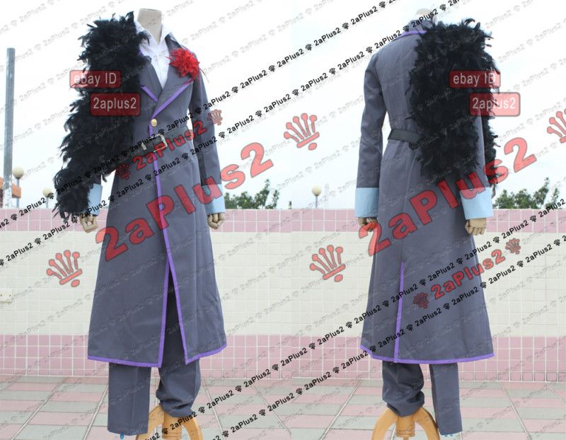 Gakupo Imitation black Vocaloid Cosplay Costume  