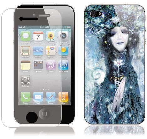 iPhone4 ART SKIN Cover decal 3M Sticker RAPUNZEL  