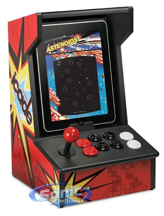 ION ICADE Quality Atari Arcade Cabinet/Dock for iPad  