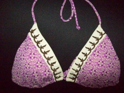 victoria s secret 2 pc bikini top m bottom l new