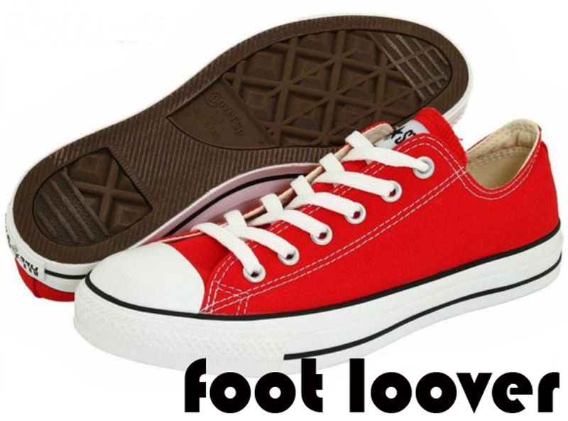 SCARPE CONVERSE ALL STAR OX X/M9696 CANVAS RED