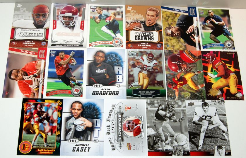 85 USC Trojans Lot Troy Polamalu Mark Sanchez Reggie Bush Allen 