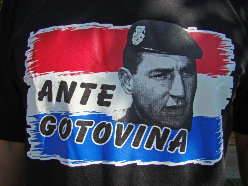 Ante Gotovina, Croatia, war, t shirt  