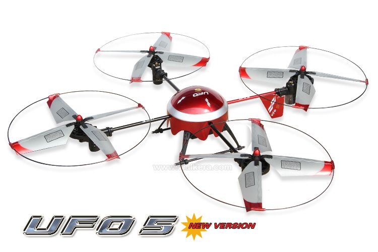 2011 NEW Version Walkera Camera RC UFO 5 with 6 Axis Gyro w/Devo7 Tx 