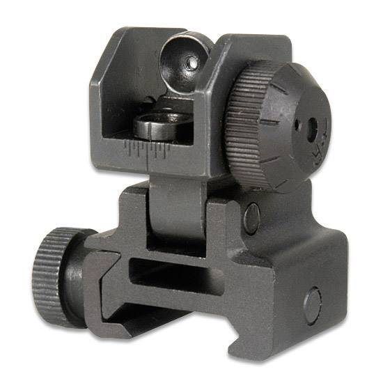 UAG QD TACTICAL A1 A2 FRONT+REAR FLIP UP BACK SIGHTS  