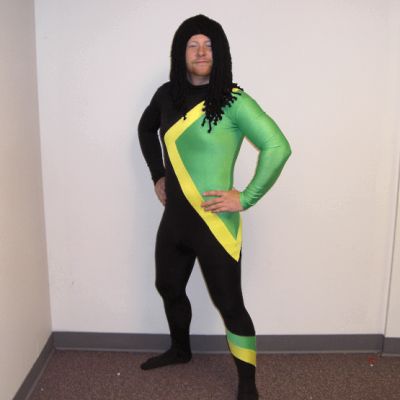 Cool Runnings Jamaican Bobsled Team Costume Body Suit  