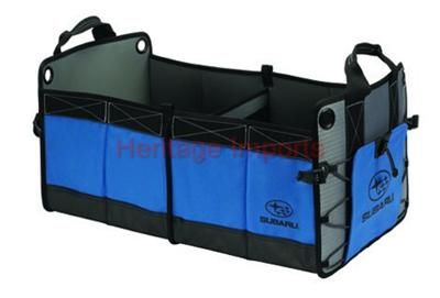   CARGO ORGANIZER BLUE/GRAY TOTE LEGACY IMPREZA OUTBACK FORESTER  