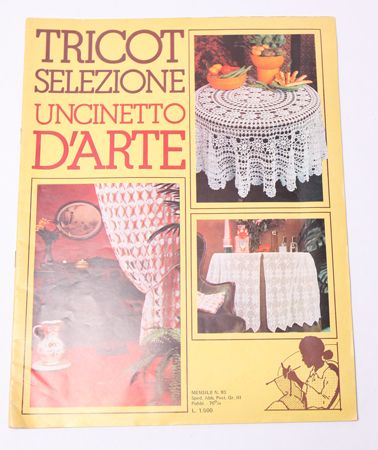 TRICOT SELEZIONE UNCINETTO D ARTE 1983  
