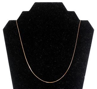 AURUM CLAD Electroplated Thin Chain GOLD NECKLACE 18  