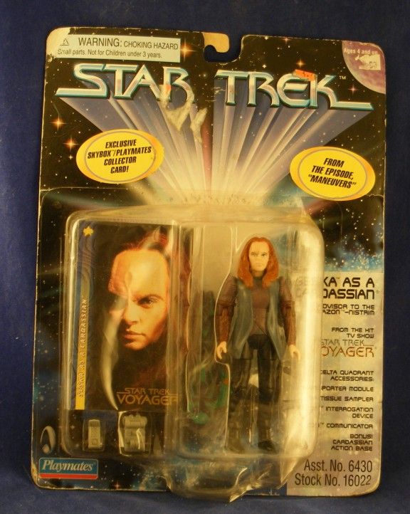 STAR TREK VOYAGER SESKA AS A CARDASSIAN DOLL NEW IN BOX  