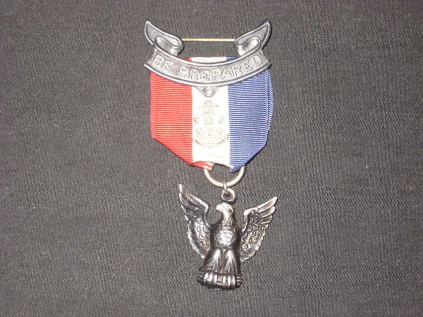 Sea Scout Eagle Scout Award Medal, Robbins 3 TZ41  