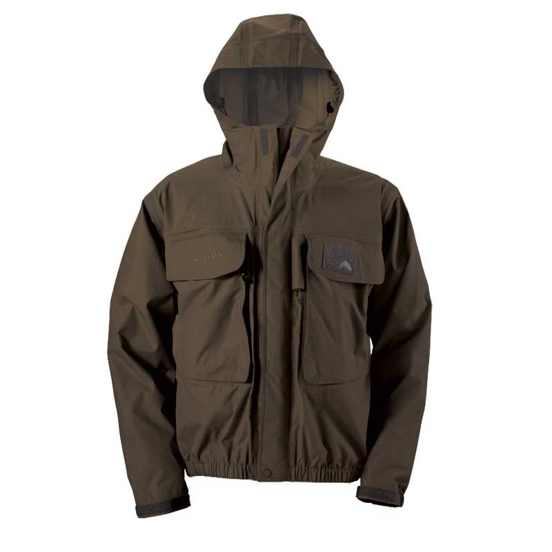 Simms Fly Fishing Freestone Jacket Brown Medium  