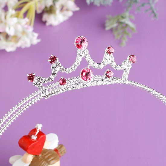 Princess Tiara Headband Hair bow Pettiskirt Baby Girls  