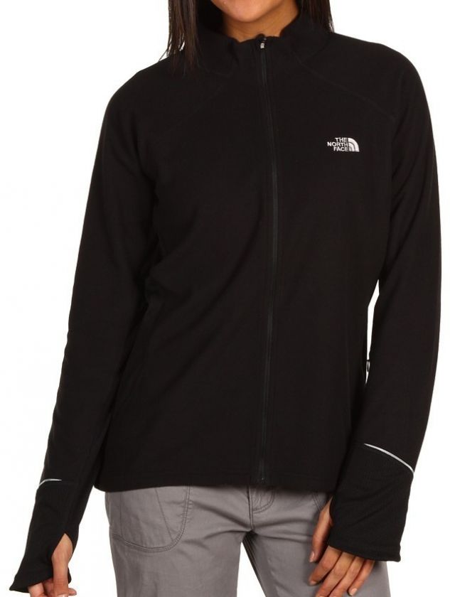 THE NORTH FACE Womens TKA 80 BLACK Full Zip Fleece Jacket S M L New 