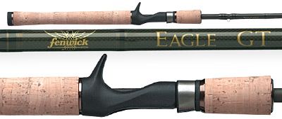 Fenwick Eagle GT Salmon Steelhead Casting Rod 86 2 pc Med/Hvy 