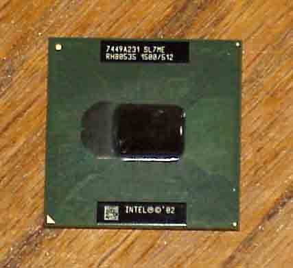 INTEL 340 CEL M 1.5GHZ CPU TOSHIBA Satellitem35x s111  