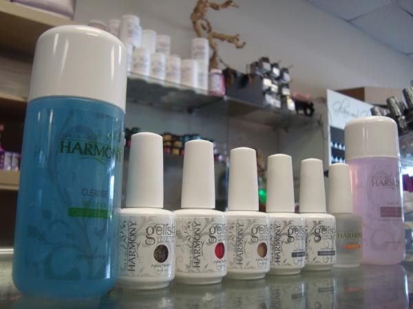 HARMONY GELISH 8 PIECE STARTER KIT 3 COLORS  