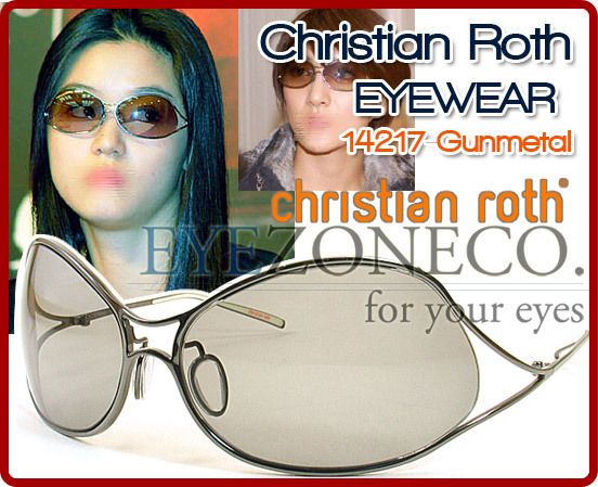 EyezoneCo] CHRISTIAN ROTH Titanium Sunglass 14217 Gun  