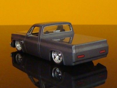 85 Chevy Silverado Low Boy 1/64 Scale Limited Edition 6 Detailed 