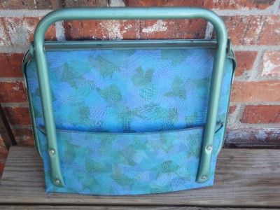 Rare 60 Vtg Metal Green Stadium Folding Bleacher Chair  