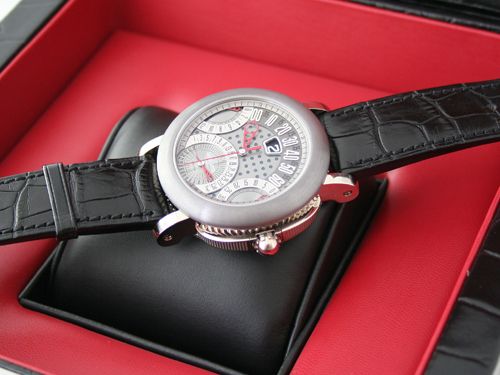 Gerald Genta Arena Chrono Quattro 18K / Tantalum Watch  