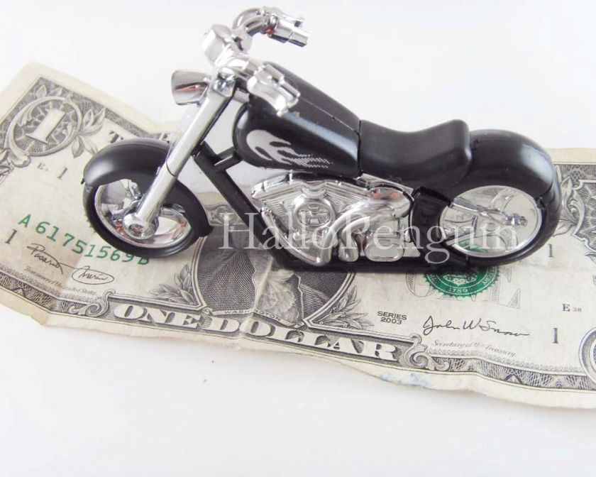 Novelty Cool Motorcycle shape Lighter Jet Flame Lamp  