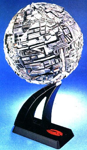 Star Trek Borg Sphere Ship (1st Contact) Playmates  MIB  