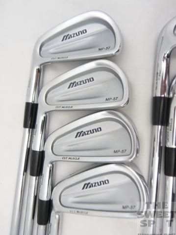 LH Mizuno Golf MP 57 Forged Iron Set 3 PW Steel Stiff Left Hand  