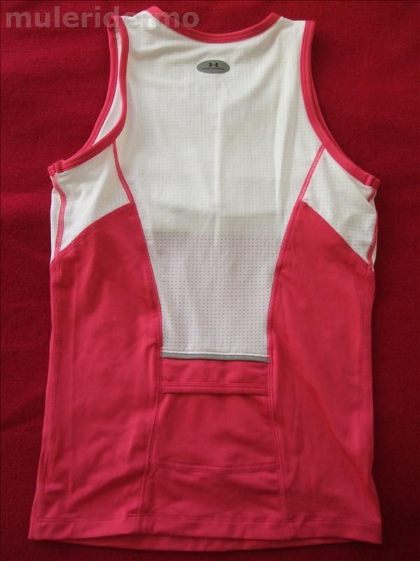 Under Armour Womens Pink sport running top S 4 6 New  