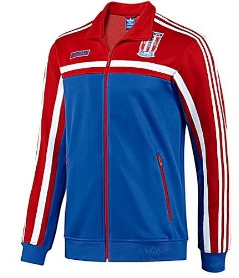 Adidas PUERTO RICO Soccer Football Track Shirt Jacket█  