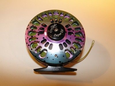 FLY FISHING Abel Super 5N Reel Rainbow Trout Finish w/ $100 line 