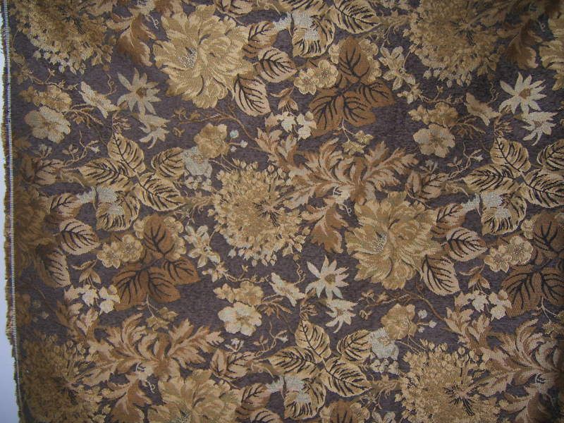 Lee Jofa, Floral Brocade, Fabric Remnant, Vintage  