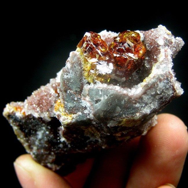 Gem Sphalerite Crystal,Mineral Specimen srh15ie0106  