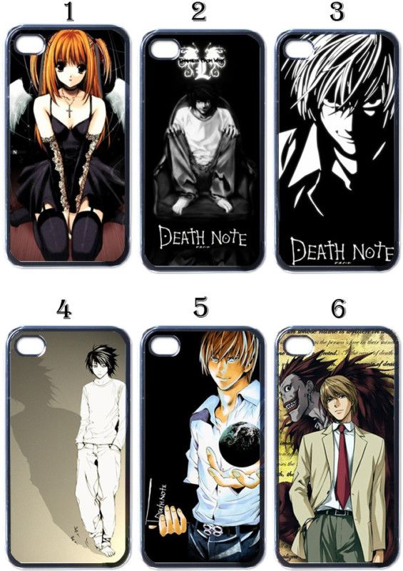 Death Note Anime Apple iPhone 4 Case (Black)  