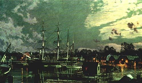 John Stobart MYSTIC SEAPORT “Charles W. Morgan”  