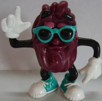 California Raisin in Blue Sunglasses Large Figurine  