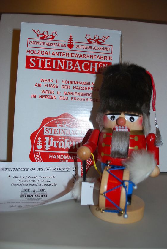 NIB STEINBACH GERMAN NUTCRACKER TROLL DRUMMER BOY NUTCRACKER S1523 